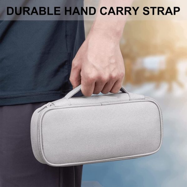1777033485_Kuber-Industries-Travel-Organizer-For-Electronic-AccessoriesMultipurpose-PouchAdapter-Cable-Gadget-OrganizerTwo-Comparment-With-Zipper-Grey.jpg Kuber Industries Travel Organizer For Electronic Accessories|Multipurpose Pouch|Adapter, Cable, Gadget Organizer|Two Comparment With Zipper (Grey)