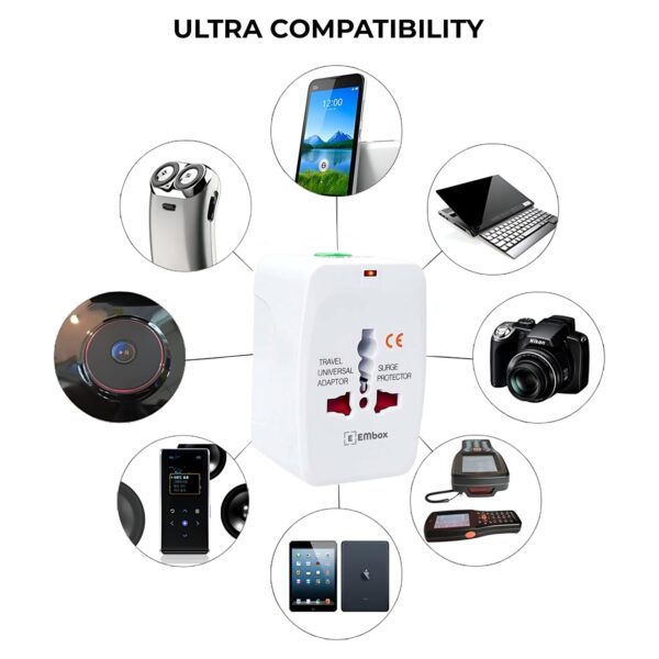1777041719_Embox-Universal-Charger-Adapter-224-Countries-Support-Travel-Adapter-International-All-in-One-Worldwide-International-Travel-Adapter-White-Pack-of-2.jpg Embox Universal Charger Adapter 224+ Countries Support Travel Adapter International All in One Worldwide International Travel Adapter (White- Pack of 2)