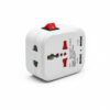 1777056807_SBF-Plastic-Spice-3-Pin-Universal-Travel-1Adaptor-White-Set-of-1-White.jpg SBF Plastic Spice 3-Pin Universal Travel 1Adaptor (White) Set of 1 (White)