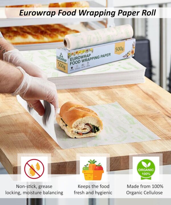 1777065781_EUROWRAP-Food-Wrapping-Paper-500g-–-Butter-Paper-Roll-Greaseproof-Microwave-Safe-Roti-Wrapping-Sheets-for-Kitchen-Use-Ideal-for-Baking-Packing-and-Serving.jpg EUROWRAP Food Wrapping Paper 500g – Butter Paper Roll, Greaseproof & Microwave Safe, Roti Wrapping Sheets for Kitchen Use, Ideal for Baking, Packing, and Serving