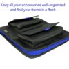 Saco Gadget Organizer Bag - Blue (Unisex, Universal Travel Kit)