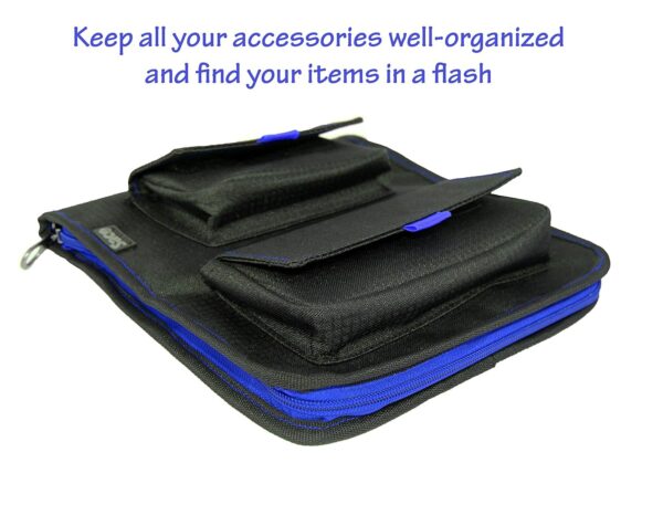 Saco Gadget Organizer Bag - Blue (Unisex, Universal Travel Kit)