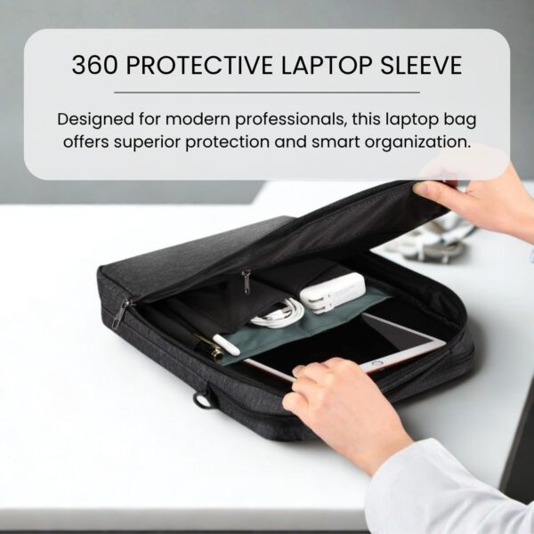 MOCA Laptop Shoulder Bag for MacBook Neo/Air/Pro 13-inch M2 M1 M4 M5, Pro 14-inch, MacBook Air 13.6", Tab S8 Ultra 14.6 Padded Carrying Case for Dell XPS 13, 13.5'' Surface Laptop/Book, HP, Acer