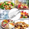 The Cook House - Stainless Steel Utility Tong for Kitchen Tong for Cooking, Frying & Serving | Pakkad for Kitchen with Grip, Tong, Pakadni, Sansi, Chimta, Gripper for Kitchen Use - Set of 4