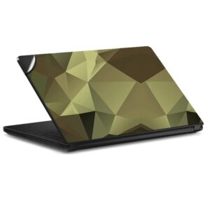 GADGETS WRAP Premium Vinyl Laptop Decal Top Only Compatible with GADGETS WRAP Premium Vinyl Laptop Decal Top Only Compatible with Dell 15 inch 3000 - Diamond Green Camo