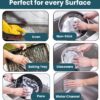 Viblzz Non-Scratch Wire Dishcloth, Multipurpose Steel Scrubber for Utensils Cleaning, Wet and Dry Dish Wash Scrub Cloth for Washing Dishes, Sinks, Counters and Vessels