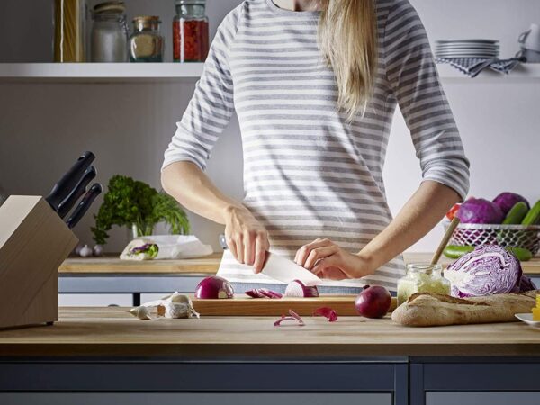 1777147707_WUSTHOF-Gourmet-Twelve-Piece-Block-Set-12-Piece-German-Knife-Set-Precise-Laser-Cut-High-Carbon-Stainless-Steel-Kitchen-Knife-Set-with-15-Slot-Wood-Block-–-Model-9312.jpg WÜSTHOF Gourmet Twelve Piece Block Set | 12-Piece German Knife Set | Precise Laser Cut High Carbon Stainless Steel Kitchen Knife Set with 15 Slot Wood Block – Model 9312