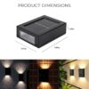 1777152680_Solar-Wall-Lights-Small-Fence-Lights-Solar-Powered-Up-Down-LED-Porch-Light-Luces-Solares-para-Exteriores-Garden-Lights-Outdoor-Solar-Landscape-Lights-Water-Square-Wall-Solar-Pack-of-1.jpg Solar Wall Lights Small Fence Lights Solar Powered Up Down LED Porch Light Luces Solares para Exteriores Garden Lights Outdoor Solar Landscape Lights Water (Square, Wall Solar Pack of 1)