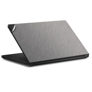GADGETS WRAP Premium Vinyl Laptop Decal Top Only Compatible with GADGETS WRAP Premium Vinyl Laptop Decal Top Only Compatible with Dell 15 inch 3000 - Silver Titanium