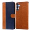 Amazon Brand - Solimo Flip Leather Mobile Cover (Soft, Flexible Amazon Brand - Solimo Flip Leather Mobile Cover (Soft, Flexible & Kickstand Back case) Compatible for Samsung Galaxy A25 5G (CamelBlue)