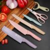 1777189304_RVIOX-6-Piece-Premium-Wheat-Fiber-Kitchen-Knife-Set-with-Ergonomic-Anti-Slip-Handles-Includes-Chef-Knife-Bread-Knife-Paring-Knife-Scissors-and-Peeler-Ultra-Sharp-Eco-Friendly-Multicolor.jpg RVIOX 6-Piece Premium Wheat Fiber Kitchen Knife Set with Ergonomic Anti-Slip Handles | Includes Chef Knife, Bread Knife, Paring Knife, Scissors, and Peeler | Ultra-Sharp & Eco-Friendly (Multicolor)
