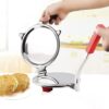 1777201524_6.5-Inch-Roti-Maker-Machine-Heavy-Duty-Cast-Iron-with-Stainless-Steel-Plates-Manual-Chapati-Presser-Poori-Maker-Press-Machine-Kitchen-Utensil-for-Roti-Chapati-Puri-Papad-Pack-of-1.jpg 6.5 Inch Roti Maker Machine Heavy Duty Cast Iron with Stainless Steel Plates - Manual Chapati Presser, Poori Maker Press Machine - Kitchen Utensil for Roti, Chapati, Puri, Papad (Pack of 1)