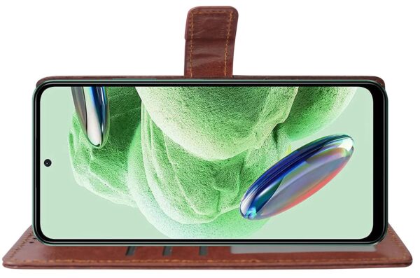 1777211299_Amazon-Brand-Solimo-Flip-Leather-Mobile-Cover-Soft-Flexible-Kickstand-Back-case-Compatible-for-Mi-Redmi-Note-12-5G-Poco-X5-5G-Brown.jpg Amazon Brand - Solimo Flip Leather Mobile Cover (Soft, Flexible & Kickstand Back case) Compatible for Mi Redmi Note 12 5G / Poco X5 5G (Brown)