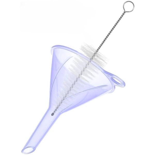 iSnuff Mini Funnel Small Plastic Funnel 5-Pack for Lab Bottles, Sand Art, Perfumes, Spices, Powder, Essential Oils, Recreational Activities Kitchen Food Grade.