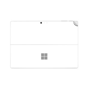 GADGETS WRAP Premium Vinyl Laptop Decal Top Only Compatible with GADGETS WRAP Premium Vinyl Laptop Decal Top Only Compatible with Microsoft Surface Pro 6 & Pro 7 - Jet White Glossy