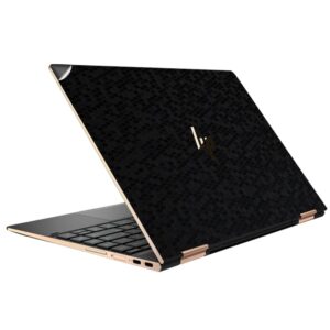 GADGETS WRAP Premium Vinyl Laptop Decal Top Only Compatible with GADGETS WRAP Premium Vinyl Laptop Decal Top Only Compatible with HP Spectre X360 Convertible 13-ac0XX - Black Honeycomb
