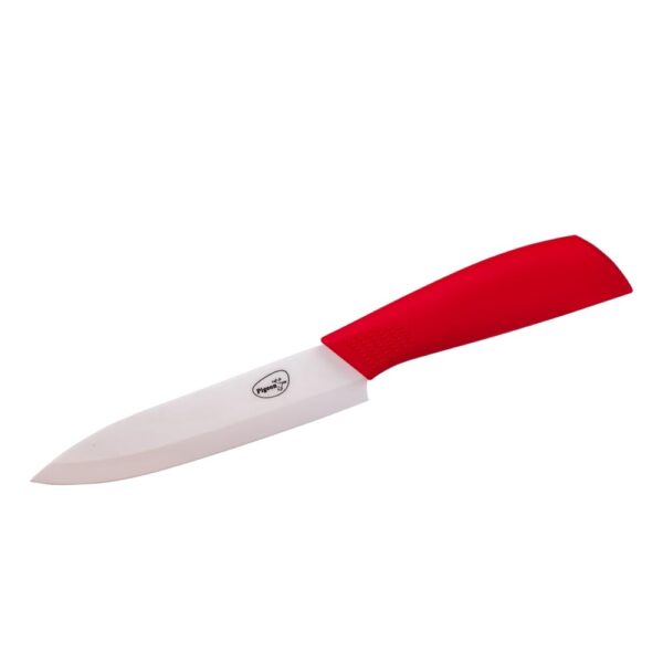 Pigeon by Stovekraft Edge Ceramic Knife 6 Inch (Red::White)