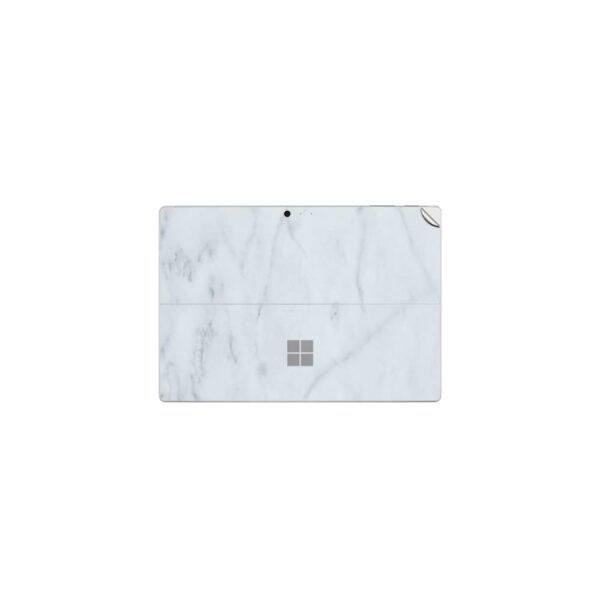 GADGETS WRAP Premium Vinyl Laptop Decal Top Only Compatible with GADGETS WRAP Premium Vinyl Laptop Decal Top Only Compatible with Microsoft Surface Pro 4 - White Marble