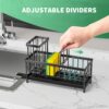 1777299514_Dhairya-Stainless-Steel-Sink-Organizer-Draining-Rack-–-Compact-Kitchen-Sink-Caddy-for-Sponges-Brushes-Dish-Soap-–-Rust-Resistant-Countertop-Holder-with-Fast-Drainage-Design-Large.jpg Dhairya Stainless Steel Sink Organizer & Draining Rack – Compact Kitchen Sink Caddy for Sponges, Brushes, Dish Soap – Rust-Resistant Countertop Holder with Fast Drainage Design (Large)