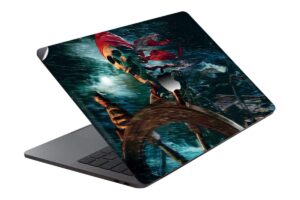 GADGETS WRAP Printed Vinyl Top Only Skin Sticker Decal for GADGETS WRAP Printed Vinyl Top Only Skin Sticker Decal for Apple MacBook 13 inch Pro Retina - Lost Pirate