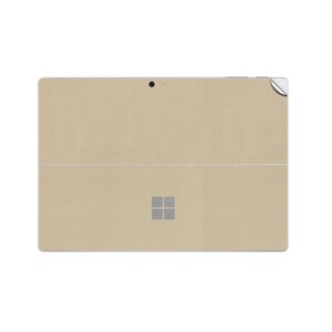 GADGETS WRAP Premium Vinyl Laptop Decal Top Only Compatible with GADGETS WRAP Premium Vinyl Laptop Decal Top Only Compatible with Microsoft Surface Pro 2017 - Cream Leather