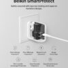 Belkin 40W (20W + 20W) Two Ports USB -C PD Wall Charger | Fast Charging for iPhone 17, Air, Pro, Pro Max, Samsung Galaxy S25, Google Pixel 10, iPad, AirPods, & More | 2 Years Warranty, White
