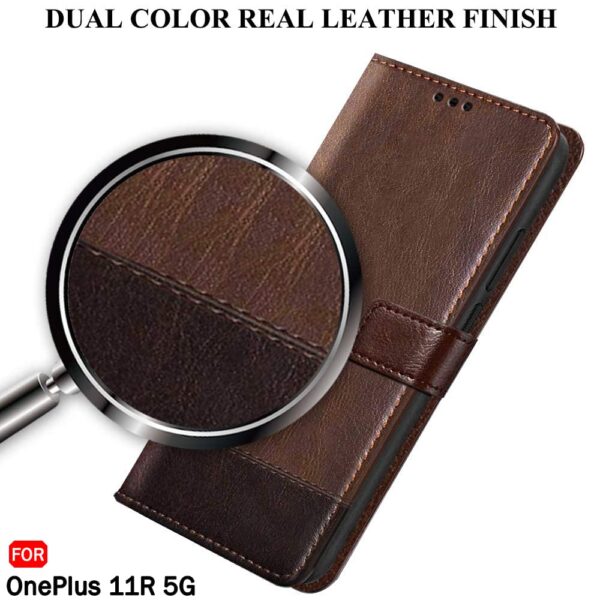 1777408566_TheGiftKart-Flip-Back-Cover-Case-for-OnePlus-11R-5G-Dual-Color-Leather-Finish-Inbuilt-Stand-Pockets-Wallet-Style-Flip-Back-Case-Cover-for-OnePlus-11R-5G-Brown-Coffee.jpg TheGiftKart Flip Back Cover Case for OnePlus 11R 5G | Dual-Color Leather Finish | Inbuilt Stand & Pockets | Wallet Style Flip Back Case Cover for OnePlus 11R 5G (Brown & Coffee)