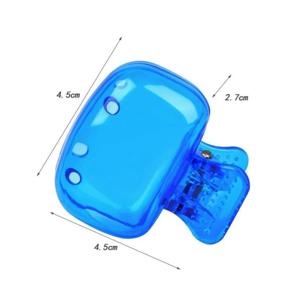 Toothbrush Head Cover Portable Travel Camping Holder Brush Cap Case for Home and Garden and Bath Toothbrush Protective Cap Set for Hygiene and Travel Safety-po-4