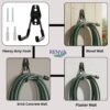 1777445421_RENVA-Water-Hose-Holder-Heavy-Duty-Garden-Hose-Reel-Water-Hose-Holder-Universal-Hose-Hanger-Wall-Mount-Metal-Hose-Hanger-for-Garden-Hose-Hose-Reel-Water-Hose-Ladder-Bicycle-4-Medium.jpg RENVA Water Hose Holder, Heavy Duty Garden Hose Reel Water Hose Holder Universal Hose Hanger Wall Mount Metal Hose Hanger for Garden Hose, Hose Reel, Water Hose Ladder Bicycle (4, Medium)