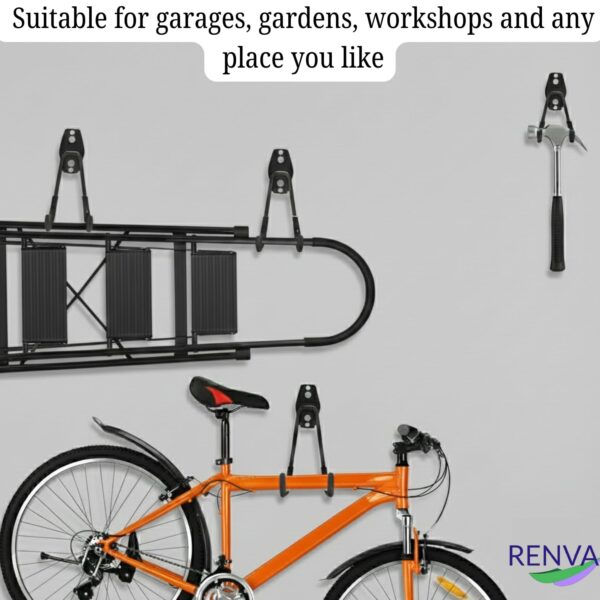 1777445424_RENVA-Water-Hose-Holder-Heavy-Duty-Garden-Hose-Reel-Water-Hose-Holder-Universal-Hose-Hanger-Wall-Mount-Metal-Hose-Hanger-for-Garden-Hose-Hose-Reel-Water-Hose-Ladder-Bicycle-4-Medium.jpg RENVA Water Hose Holder, Heavy Duty Garden Hose Reel Water Hose Holder Universal Hose Hanger Wall Mount Metal Hose Hanger for Garden Hose, Hose Reel, Water Hose Ladder Bicycle (4, Medium)