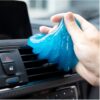 Blue Multipurpose Car AC Vent Dashboard Interior Dust Dirt Cleaner Cleaning Gel Jelly Putty Kit Accessory for Car Interior PC Laptop Keyboard Electronic Gadgets Cleaning Gel [ Pack of 1 ]