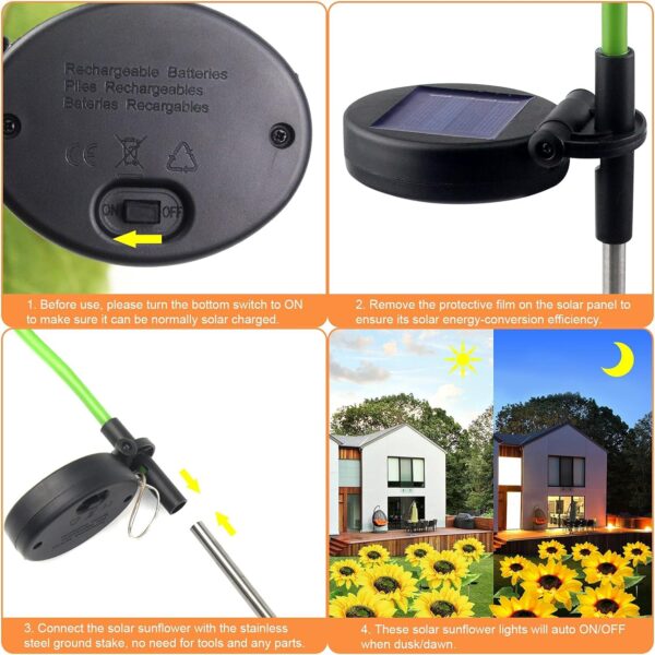 1777463877_Luteti-2Pack-Sunflower-Solar-Garden-Lights-Outdoor-Upgraded-Waterproof-Home-Garden-Yard-Lawn-Path-Party-Decorative-for-PathwayGarden-Patio-Yard-Walkway.jpg Luteti 2Pack Sunflower Solar Garden Lights Outdoor Upgraded Waterproof Home Garden Yard Lawn Path Party Decorative for Pathway,Garden, Patio, Yard, Walkway
