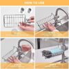 1777471208_ABSTER-Stainless-Steel-Kitchen-Sink-Organizer-for-Faucet-Tap-Mounted-Sink-Rack-with-Soap-Dispenser-Holder-Rust-Proof-Sponge-Scrubber-Stand-Space-Saving-Kitchen-Sink-Storage-Shelf.jpg ABSTER Stainless Steel Kitchen Sink Organizer for Faucet | Tap Mounted Sink Rack with Soap Dispenser Holder | Rust Proof Sponge & Scrubber Stand | Space Saving Kitchen Sink Storage Shelf