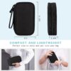 BKK Travel Organizer Pouch for Men | Gadget Organizer Bag with Cable Organiser, Charger Pouch, Tech Accessories Storage, Power Bank Case, Mobile Accessories & Travel Essentials Organizer
