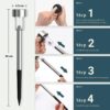 1777498460_PremiumAV-1-Pack-Stainless-Steel-Solar-Pathway-Light-–-Waterproof-LED-Spike-Lamp-for-Outdoor-Garden-Lawn-Yard-Driveway-Landscape-Illumination.jpg PremiumAV 1-Pack Stainless Steel Solar Pathway Light – Waterproof LED Spike Lamp for Outdoor Garden, Lawn, Yard, Driveway & Landscape Illumination