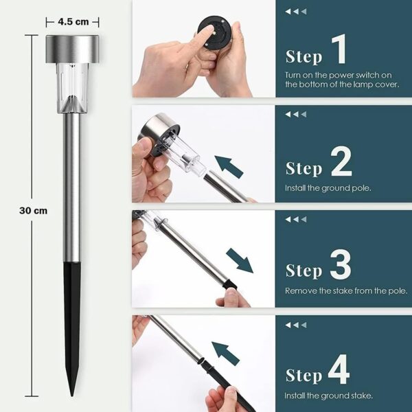 1777498460_PremiumAV-1-Pack-Stainless-Steel-Solar-Pathway-Light-–-Waterproof-LED-Spike-Lamp-for-Outdoor-Garden-Lawn-Yard-Driveway-Landscape-Illumination.jpg PremiumAV 1-Pack Stainless Steel Solar Pathway Light – Waterproof LED Spike Lamp for Outdoor Garden, Lawn, Yard, Driveway & Landscape Illumination