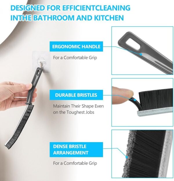 1777501616_JICOOT-Hard-Bristle-Crevice-Cleaning-Brush-Cleaning-Tools-for-Household-Use-Multifunctional-Gap-Cleaning-Supplies-for-Kitchen-Bathroom-Toilet-Window-Vehicle-Faucets-Grout-Home-Plastic.jpg JICOOT Hard Bristle Crevice Cleaning Brush - Cleaning Tools for Household Use, Multifunctional Gap Cleaning Supplies for Kitchen, Bathroom, Toilet, Window, Vehicle, Faucets, Grout, Home, Plastic