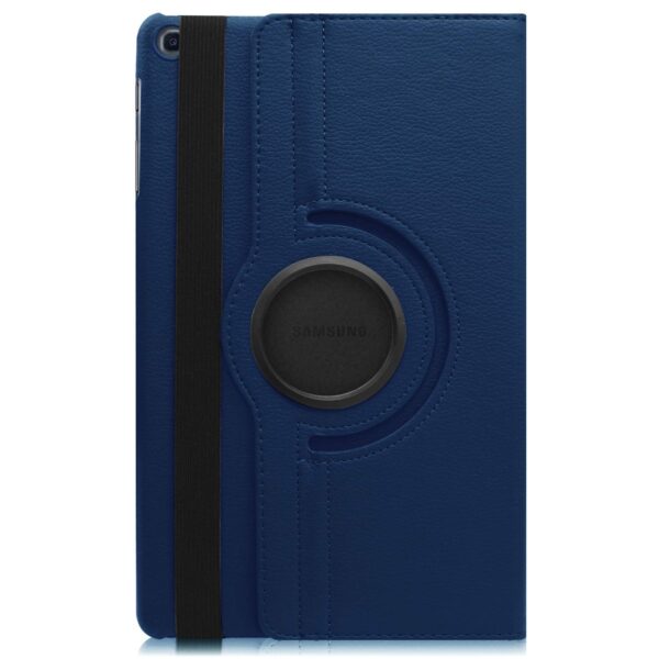 M Cart 360 Degree Rotating Leather Stand Case Cover for Samsung Galaxy Tab A 10.1 Cover Model SM-T510 (Wi-Fi) SM-T515 (LTE) SM-T517 2019 Release - Midnight Blue
