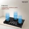 1777527574_Beyond-Appliances-Solaria-3-full-Brass-Burner-Smart-Gas-Stove-Auto-Ignition-Digital-Timer-Flame-Failure-Device-Toughened-Glass-ISI-Certified-LPG-PNG-Compatible-Cooktop-PAN-India-Service.jpg Beyond Appliances Solaria 3 full Brass Burner Smart Gas Stove Auto Ignition | Digital Timer | Flame Failure Device | Toughened Glass | ISI Certified | LPG & PNG Compatible Cooktop | PAN India Service