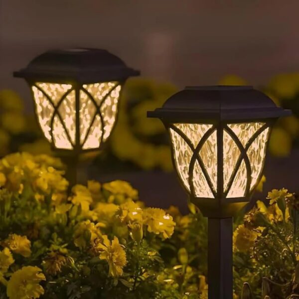 Outdoor Light | Combo Pack of 8 | Solar Powered LED | Soft Ambient Light | Pathway | Outdoor | Garden | Battery Powered | Decoration | Walkways | Driveways | Landscaping.