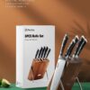 1777531351_D.Perlla-6-Piece-Professional-Kitchen-Knife-Set-Ultrafil-German-Stainless-Steel-with-Block-Ergonomic-Handle-Brown.jpg D.Perlla 6-Piece Professional Kitchen Knife Set, Ultrafil German Stainless Steel with Block, Ergonomic Handle, Brown