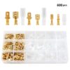 Wire Terminals Crimping Tool Kit with 600 PCS Wire Connectors.