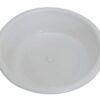 Kuber Industries Multiuses Unbreakable Plastic Knead Dough Basket/Basin Bowl For Home & Kitchen 6 Ltr (White)