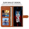 Amazon Brand - Solimo Flip Leather Mobile Cover (Soft, Flexible & Kickstand Back case) Compatible for Infinix Note 12 Pro 5G (CamelBlack)
