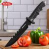 1777588146_PANCA-Premium-Carbon-Steel-Kitchen-Knife-with-Protective-Cover-Sharp-Utility-Knife-for-Cutting-Fruits-Vegetables-Meat-Rust-Resistant-Black-Culinary-for-Home-Kitchen-Use-Set-of-1.jpg PANCA Premium Carbon Steel Kitchen Knife with Protective Cover | Sharp Utility Knife for Cutting Fruits, Vegetables & Meat | Rust-Resistant Black Culinary for Home & Kitchen Use (Set of 1)