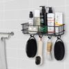 2-Pack-Shelf-Adhesive-Bathroom-Storage-Organiser-Shelf-Washroom-Organizer-Accessories-Shelves-Kitchen-Storage-Rack-with-4-Hooks-for-Holding-Towel-Large.jpg 2-Pack Shelf Adhesive Bathroom Storage Organiser Shelf Washroom Organizer Accessories Shelves Kitchen Storage Rack with 4-Hooks for Holding Towel (Large)