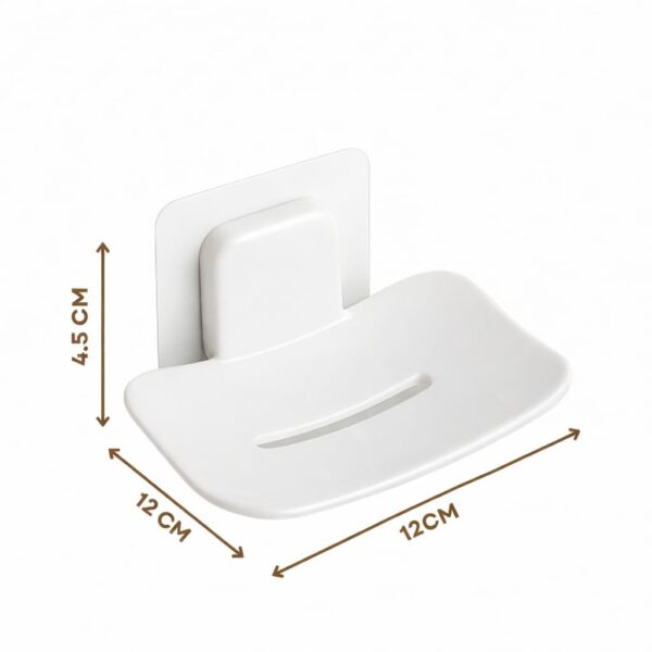 2-Pcs-Self-Adhesive-Soap-Holder-for-Bathroom-Wall-Mounted-No-Drill-Soap-Stand-with-Water-Drainage-Strong-Sticker-Plastic-Soap-Dish-for-Wash-Basin-Kitchen-Pack-of-1.jpg 2 Pcs Self-Adhesive Soap Holder for Bathroom Wall Mounted No-Drill Soap Stand with Water Drainage | Strong Sticker Plastic Soap Dish for Wash Basin & Kitchen (Pack of 1)