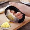 2 in 1 Garlic Crusher | Multipurpose Home Kitchen Essentials Utility Products for Daily Use and Organization GRE-P056