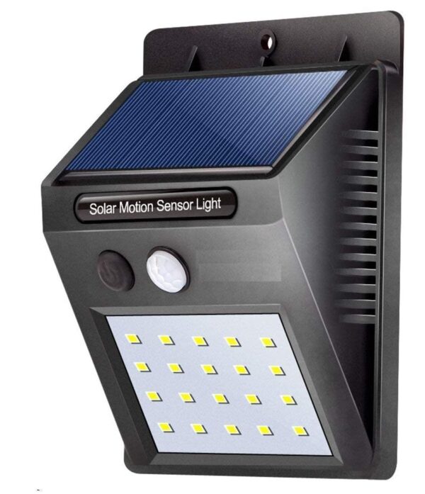 20 LED Solar Wall Light | Wireless & Waterproof Wall 20 LED Solar Wall Light | Wireless & Waterproof Wall Light | Outdoor Light for Home, Garden, Terrace, Balcony & Pathways (1)