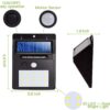 20-LED-Solar-Wall-Light-Wireless-Waterproof-Wall-Light-Outdoor-Light-for-Home-Garden-Terrace-Balcony-Pathways-1.jpg 20 LED Solar Wall Light | Wireless & Waterproof Wall Light | Outdoor Light for Home, Garden, Terrace, Balcony & Pathways (1)